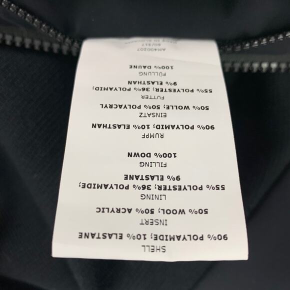 AZTECH Dale of Aspen Size L Red Black Polyamide Blend Zip Up Vest - Picture 7 of 8